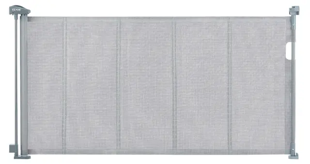 Sanven Technology Recalls Vevor Baby Gates Due to Risk of Serious Injury from Entrapment Hazard; Violates Mandatory Standard for Gates and Enclosures: Recalled Vevor Retractable Baby Gate, model number YJ-3371 in gray, photo 2 of 4