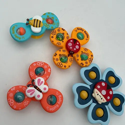 4 pack spinners for babies, suction cup baby spinner toy, photo 1 of 2