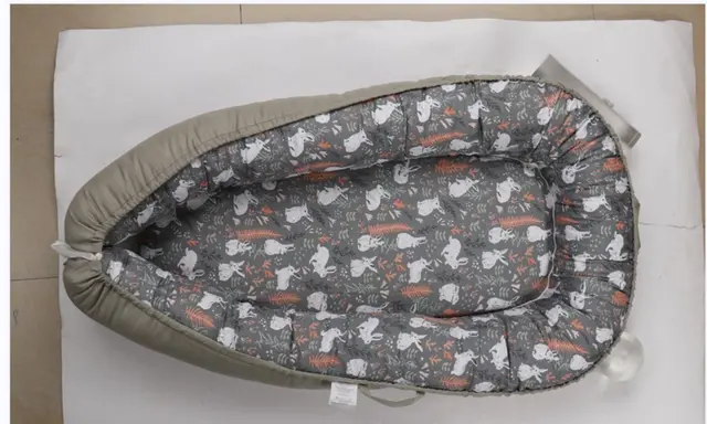 TADAKAZU Baby Loungers Recalled Due to Risk of Serious Injury or Death from Suffocation, Fall and Entrapment Hazards; Violations of Federal Standard for Infant Sleep Products; Sold on Amazon: Recalled TADAKAZU Baby Lounger (Rabbit), photo 3 of 4