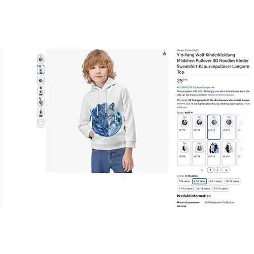 Children's hoodie, photo 2 of 2