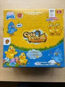 ABC Trading Recalls Children's Toys Due to Risk of Serious Injury or Death from Battery Ingestion; Violates Mandatory Standard for Toys: Recalled Pet Bird Toy Yellow and Blue Packaging, photo 4 of 4