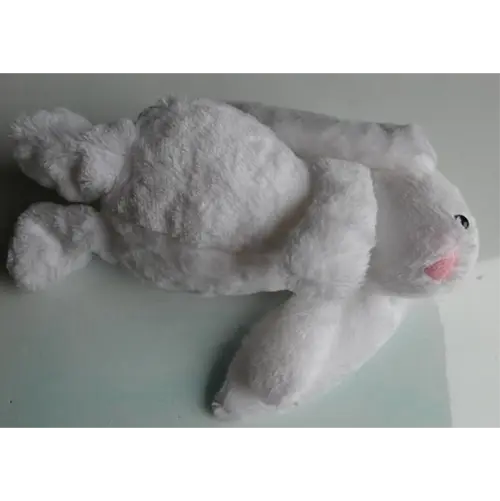 Lapin en peluche mignon de 25cm, poupée en peluche douce à oreilles longues, jouet de couchage