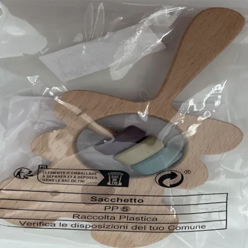 New Wooden Hand Rattle, photo 2 of 4
