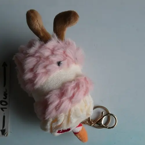 Jouet en peluche en forme de gâteau mignon, 1 unité, décoration de gâteau mignon pour sacs et clés, photo 3 of 4