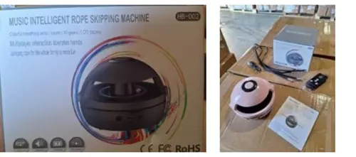 ConBlorr Music Intelligent Rope Skipping Machine