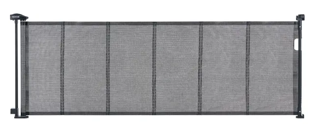Sanven Technology Recalls Vevor Baby Gates Due to Risk of Serious Injury from Entrapment Hazard; Violates Mandatory Standard for Gates and Enclosures: Recalled Vevor Retractable Baby Gate, model number YJ-3371 in black, photo 4 of 4