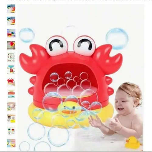 Jouet de bain - machine à bulle crabe, photo 1 of 2