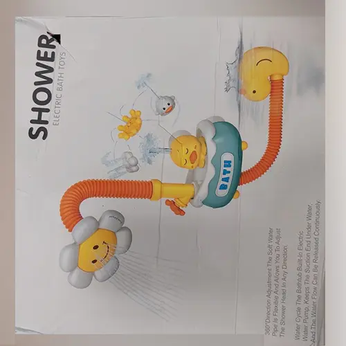 Jouet de bain pour bébé, modèle de canard nuages, jeu d'eau de natation mignon, photo 4 of 4