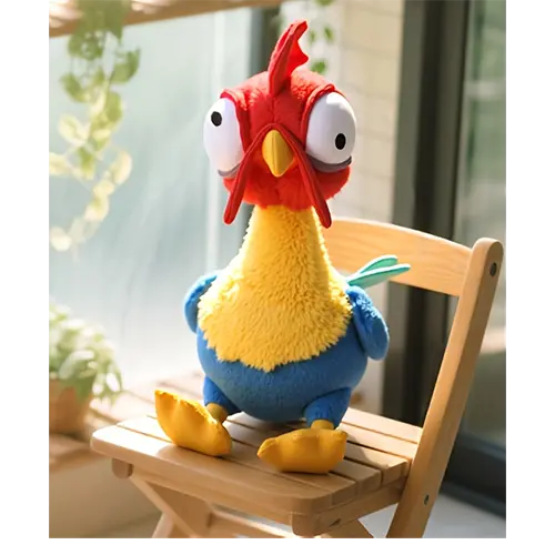 Peluche de poulet douce, photo 2 of 2