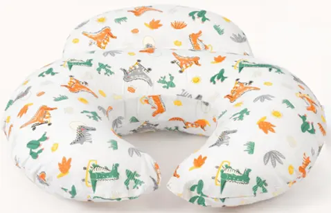AMASKY Nursing Pillows Recalled Due to Risk of Serious Injury or Death from Suffocation; Violate Mandatory Standards for Nursing Pillows and Infant Support Cushions; Sold on Amazon by Pretty-Life: Recalled AMASKY Nursing Pillow – in white with crocodile pattern, photo 1 of 2