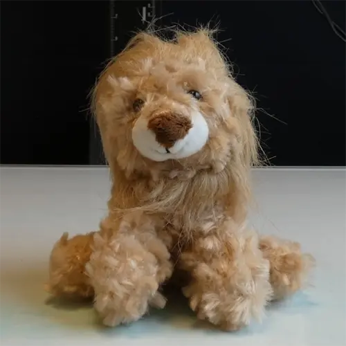 Porte-clés lion en peluche, photo 1 of 2