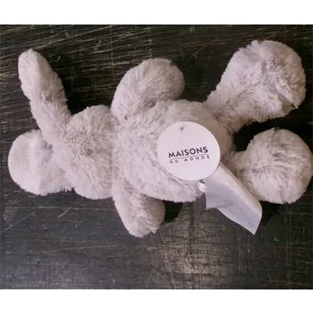 Peluche Bunny gris PM, photo 3 of 3