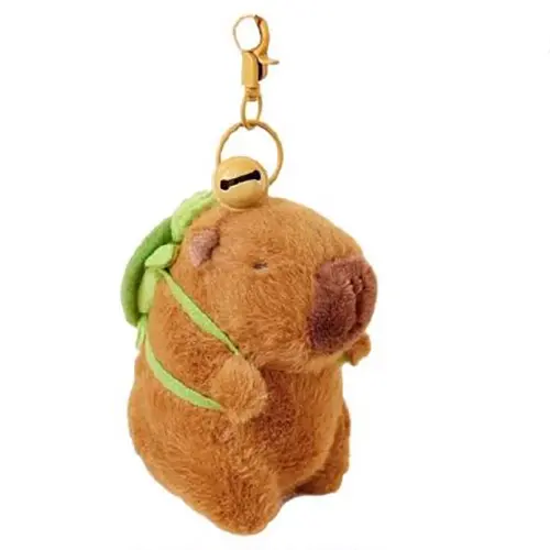 Porte clés en peluche capybara, plush doll, photo 1 of 4