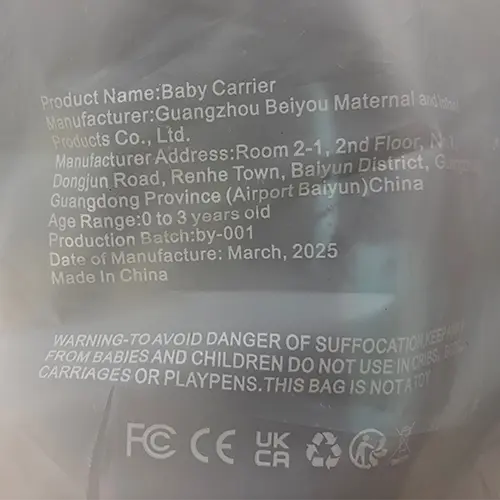 Baby Carrier, photo 3 of 4
