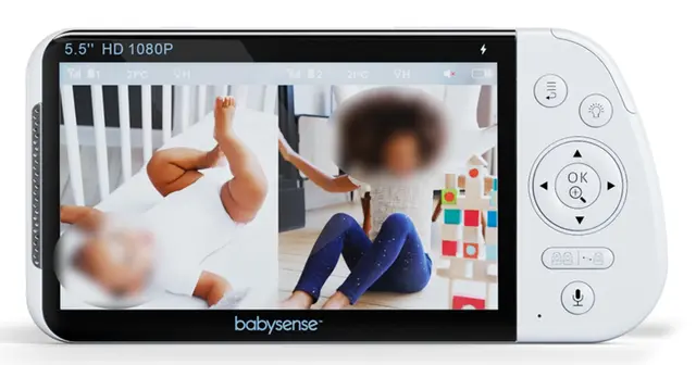 Babysense Max View Baby Monitors Recalled Due to Fire Hazard; Manufactured by Hisense: Recalled Babysense Max View 5.5" Baby Monitor display/parent unit, photo 1 of 3