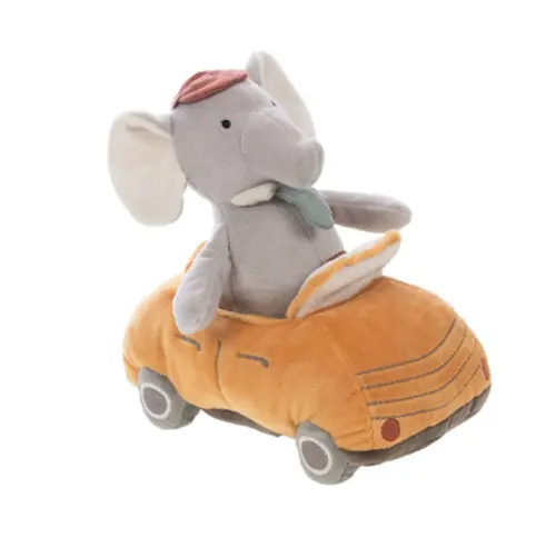 Arthur l'éléphant + voiture