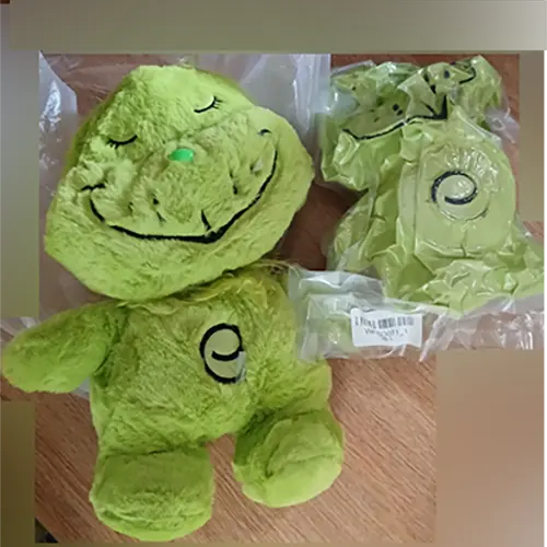 Green Grinch-like Plush Toy, photo 1 of 3