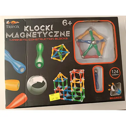 Klocki magnetyczne, photo 1 of 3