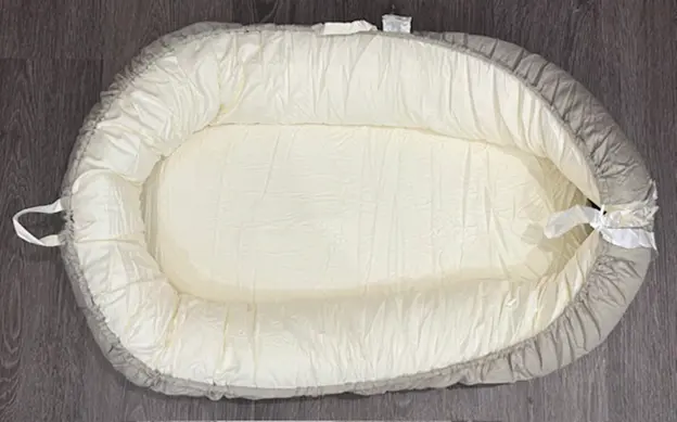 TADAKAZU Baby Loungers Recalled Due to Risk of Serious Injury or Death from Suffocation, Fall and Entrapment Hazards; Violations of Federal Standard for Infant Sleep Products; Sold on Amazon: Recalled TADAKAZU Baby Lounger (Beige), photo 2 of 4