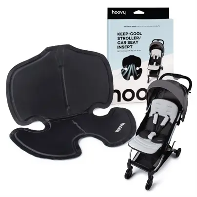AMTRADING Recalls Hoovy Cooling Gel Insert Pads for Car Seats and Strollers Due to Burn Hazard: Recalled Hoovy Cooling Gel Insert Pads shown in stroller, photo 1 of 2