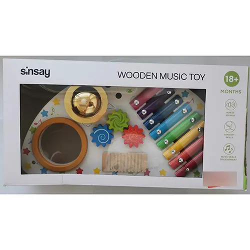Wooden music toy, photo 1 of 4