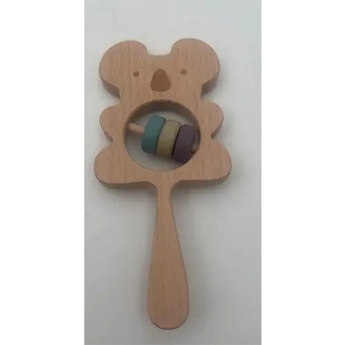 New Wooden Hand Rattle, photo 4 of 4