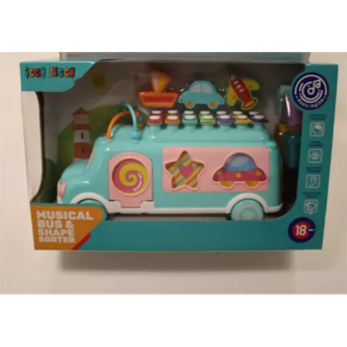 MUSICAL BUS & SHAPE SORTER