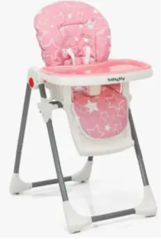 Costway Recalls Babyjoy High Chairs Due to Entrapment and Suffocation Hazards; Ban on Inclined Sleepers and Violation of Federal Regulations for High Chairs: Recalled Babyjoy high chair model BB5656PI, photo 1 of 3