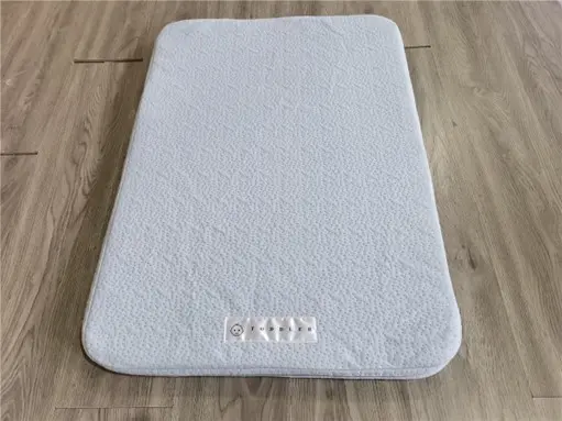 Modera Recalls Modera Pack N Play Mattresses Due to Risk of Serious Injury or Death from Entrapment; Violates Mandatory Standard for Crib Mattresses: Recalled Modera Organic Cotton Pack N Play Mattress Dual-Sided Portable Baby Crib Pad – Blue, photo 4 of 4