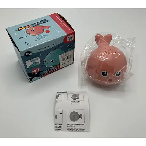 Spray bath toy, whale, photo 1 of 3