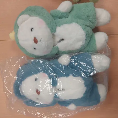Kawaii bear, animaux en peluche, costume, poupée douce, cadeaux d’anniversaire et noel pour filles, photo 2 of 2