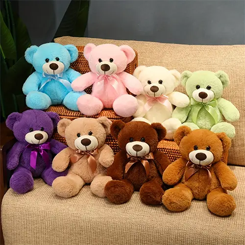 Ours en peluche adorable avec noeud papillon, photo 1 of 4