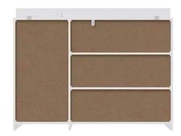 Timechee Changing Table Dressers Recalled Due to Risk of Serious Injury or Death from Tip-Over and Entrapment Hazards; Violate Mandatory Standard for Clothing Storage Units; Sold on Amazon by Timechee: Recalled Timechee Changing Table Dresser (back), photo 3 of 4
