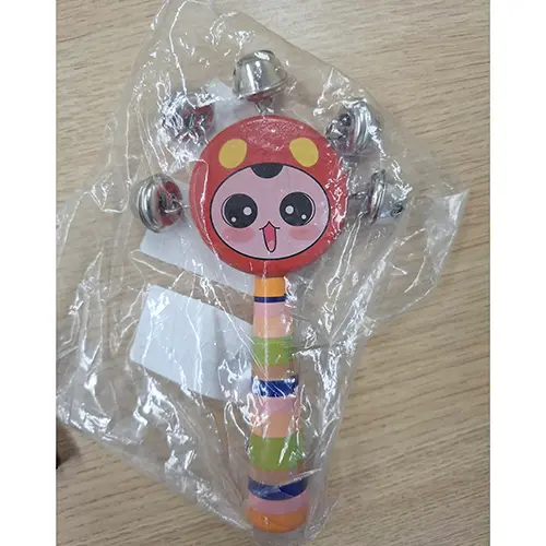 Orff Musical Instrument-Smiley Rattle, photo 3 of 3