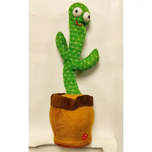 SINGING AND DANCING ELECTRIC TOY CACTUS, photo 2 of 4