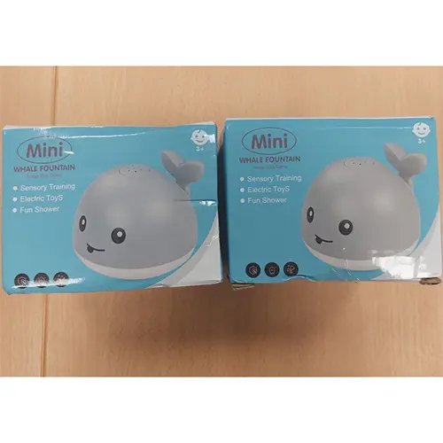 Whale Fountain, Jouets de bain pour bébé, jouets de bain pour tout-petits de 1 à 3 ans, photo 1 of 2