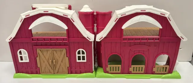 KMUYSL Big Red Barn Farm Animal Playsets Recalled Due to Risk of Serious Injury or Death from Choking; Violates Small Parts Ban; Sold on Amazon by MISSJUNE: Recalled KMUYSL-Big Red Barn Farm Animal Playset picture of the fence handles, photo 2 of 3