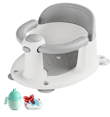 Trankerloop Baby Bath Seats Recalled Due to Risk of Serious Injury or Death to Children from Drowning; Violates Mandatory Standard for Infant Bath Seats: Recalled Trankerloop Baby Bath Seat – gray, photo 1 of 2