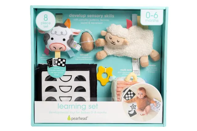 Pearhead Recalls Infant Learning Toy Sets Due to Choking Hazard; Violation of Federal Regulations for Rattles: Recalled Pearhead, Inc. Learning Set, photo 1 of 2