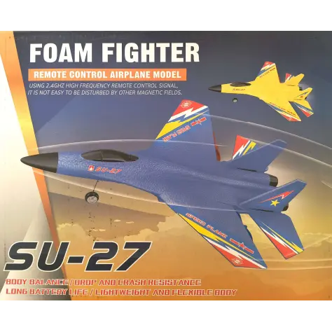 Foam Fighter SU-27 Toy Plane