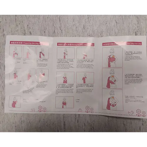 Porte-bébé anneau fronde coton porte-bébé enveloppement pour nouveau-nés respirant hanchesiège exten, photo 3 of 4