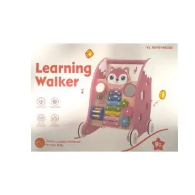 Enjoy & Love Wooden Learning Walking Toy