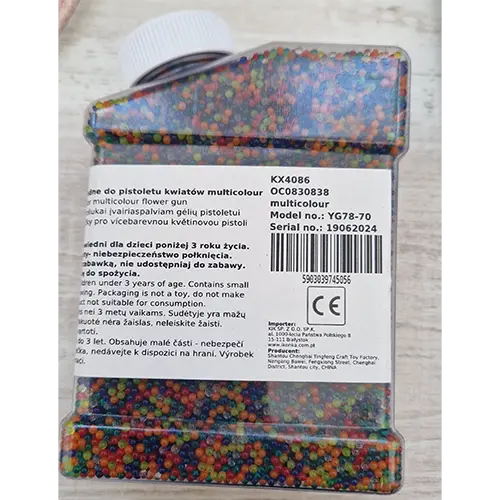 Hydrogel gun pellets for pistols, photo 2 of 3