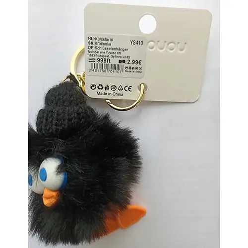 Key ring with soft toy, photo 2 of 2