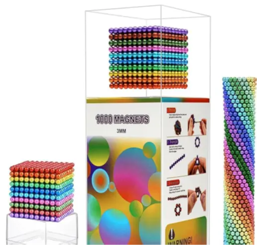 Generic Magnetic Ball Sets Recalled Due to Risk of Serious Injury or Death from Magnet Ingestion; Violates Mandatory Standard for Toys; Sold on Amazon by Ritons: Recalled Generic Magnetic Balls, photo 1 of 2