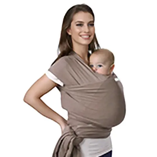 Echarpe de transport de bébé confortable, écharpe de transport de bébé douce et respirante, photo 1 of 2