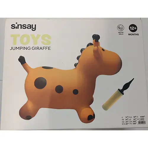 Jumping Giraffe