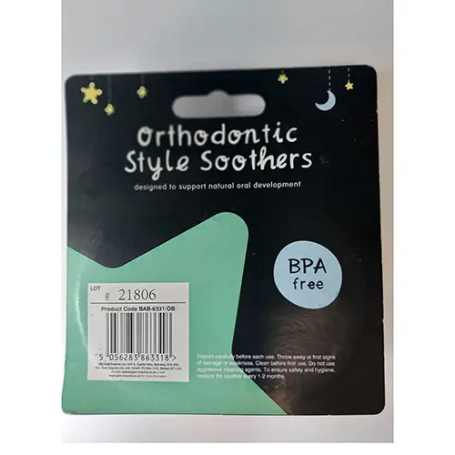 Orthodontic Style Soothers 2 Pack, photo 2 of 4